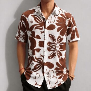 Premium Half Sleeve Printed Shirt For Men — SH-702