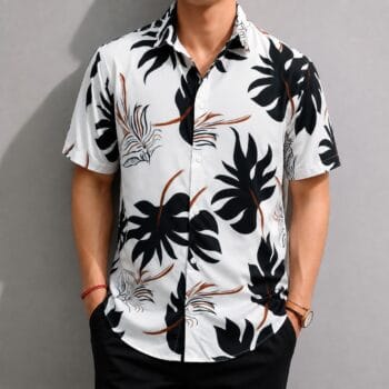 Premium Half Sleeve Printed Shirt For Men — SH-705