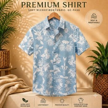 Premium Half Sleeve Printed Shirt For Men — SH-709