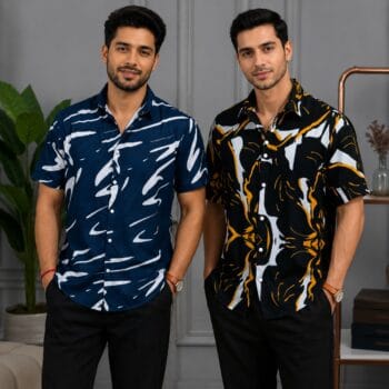 Combo6 - Premium Half Sleeve Printed Shirt (701 & 708)